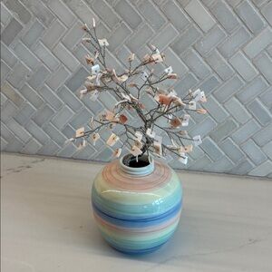 Smilin Moon Workshop Handmade Beaded Bonsai Tree